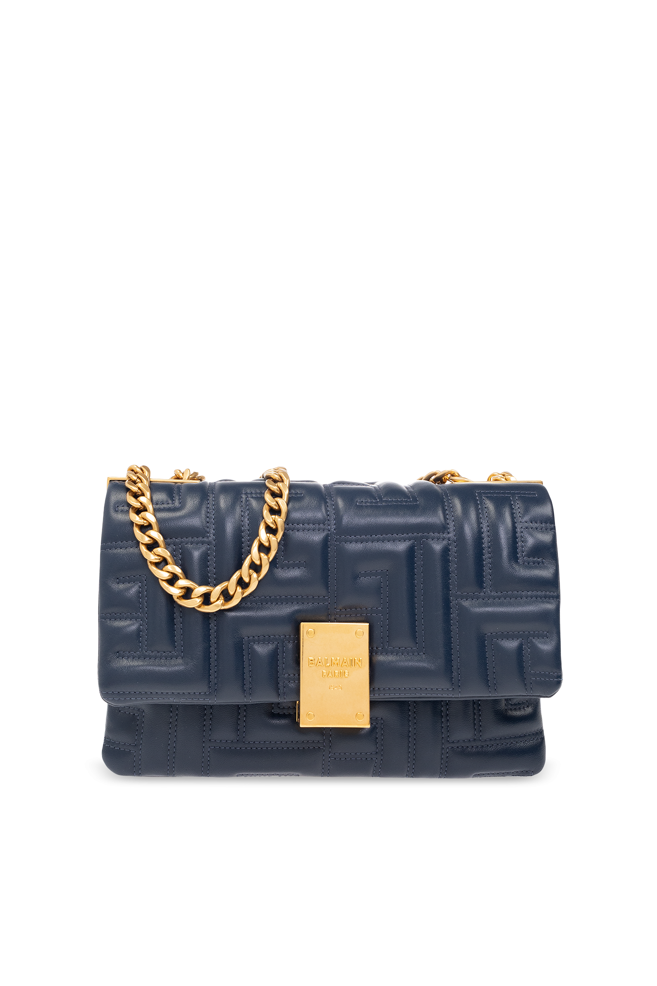 Blue cheap balmain purse